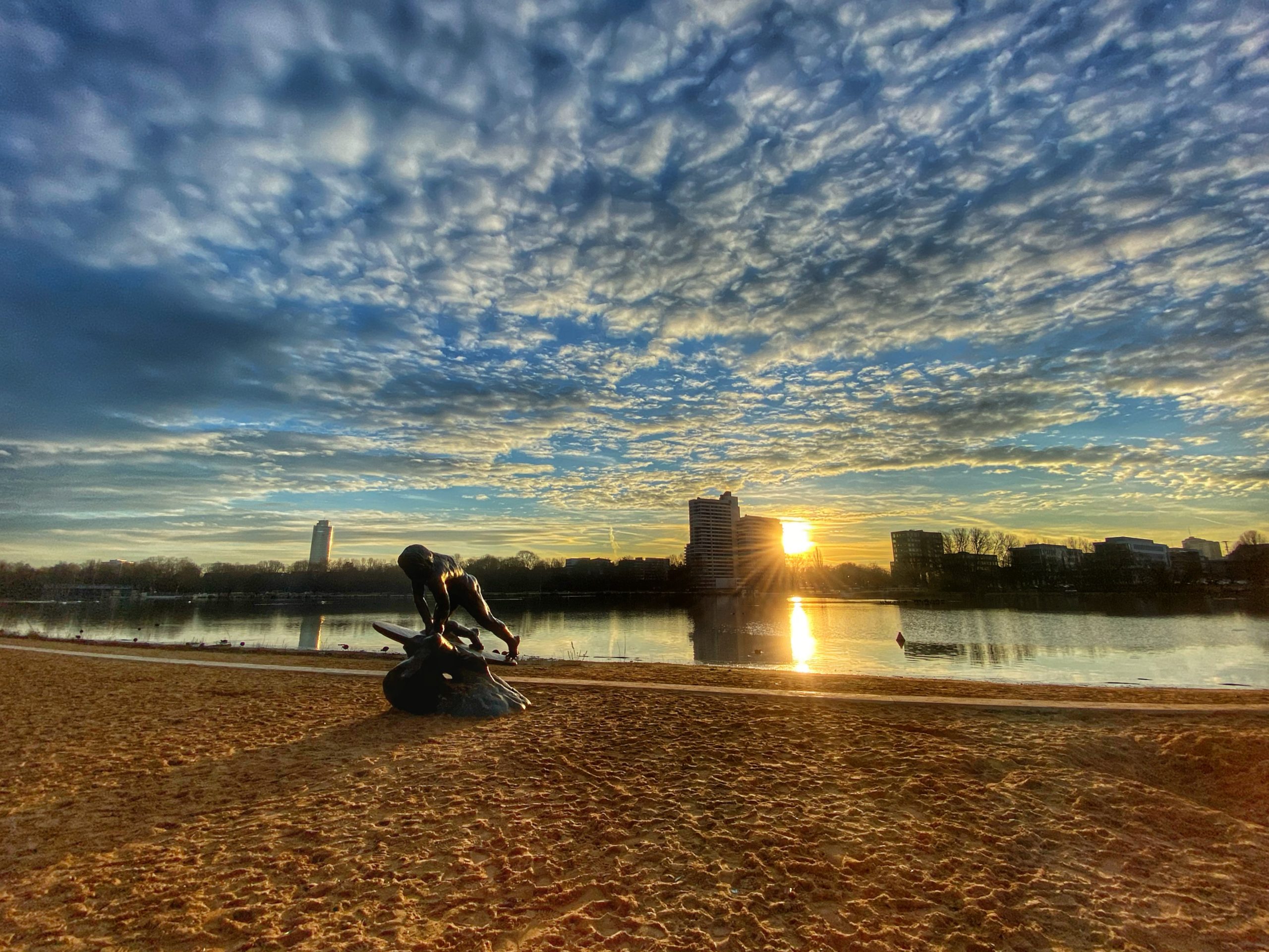 Nürnberg - Whörder See - nördlicher Sandstrand