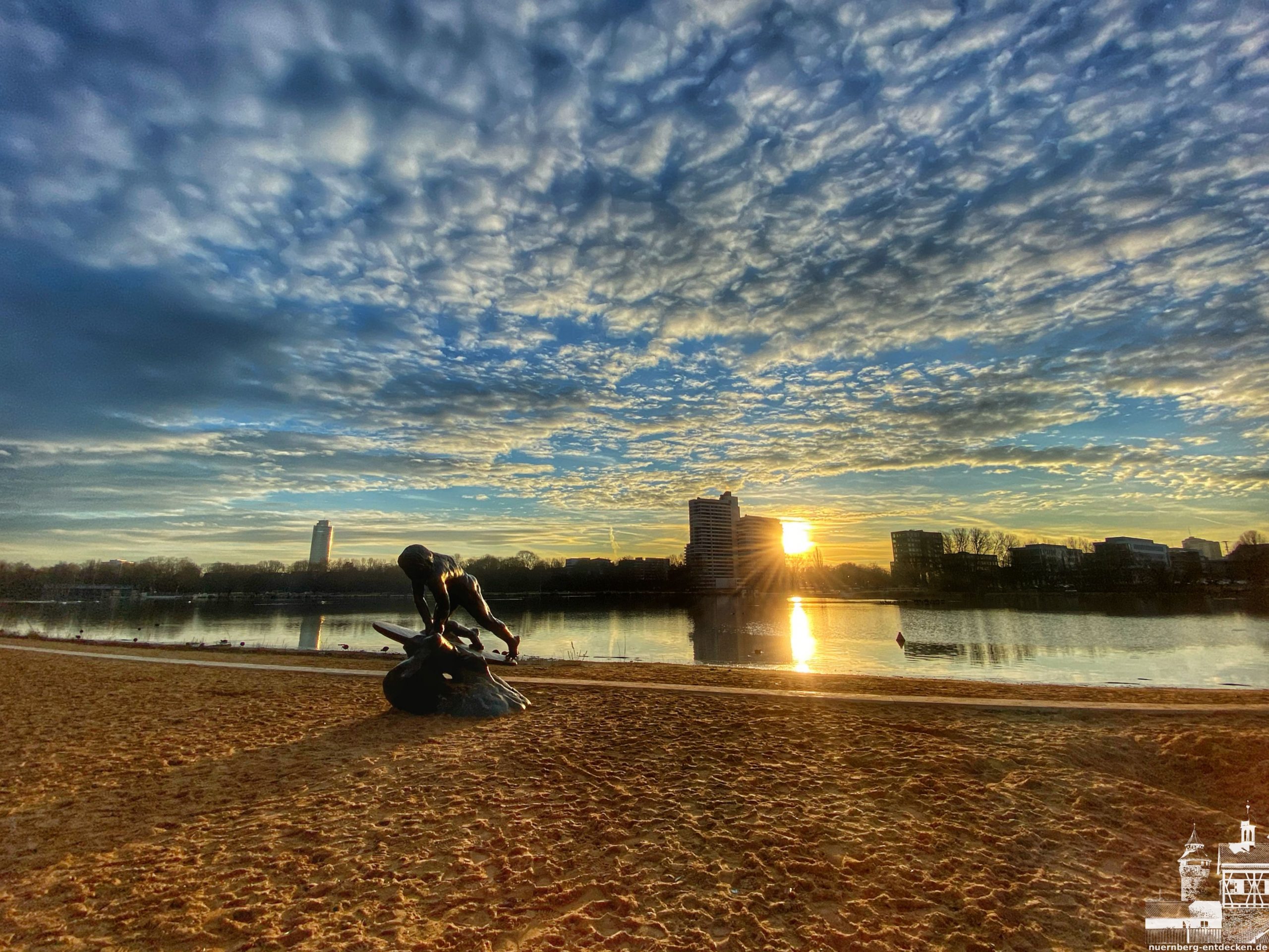 Nürnberg - Whörder See - nördlicher Sandstrand