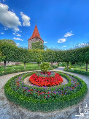 Nürnberger Burggarten im Sommer