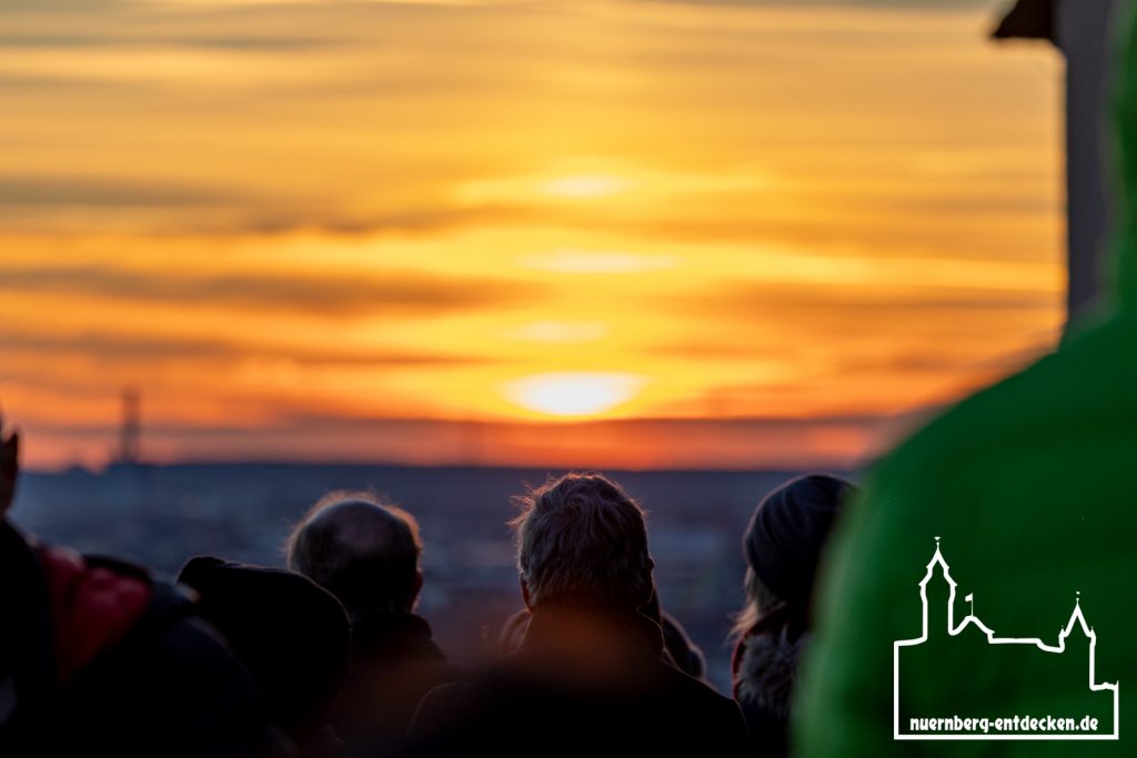 Blick über Nürnberg während des Sonnenuntergangs - Foto: Ardan Füßmann