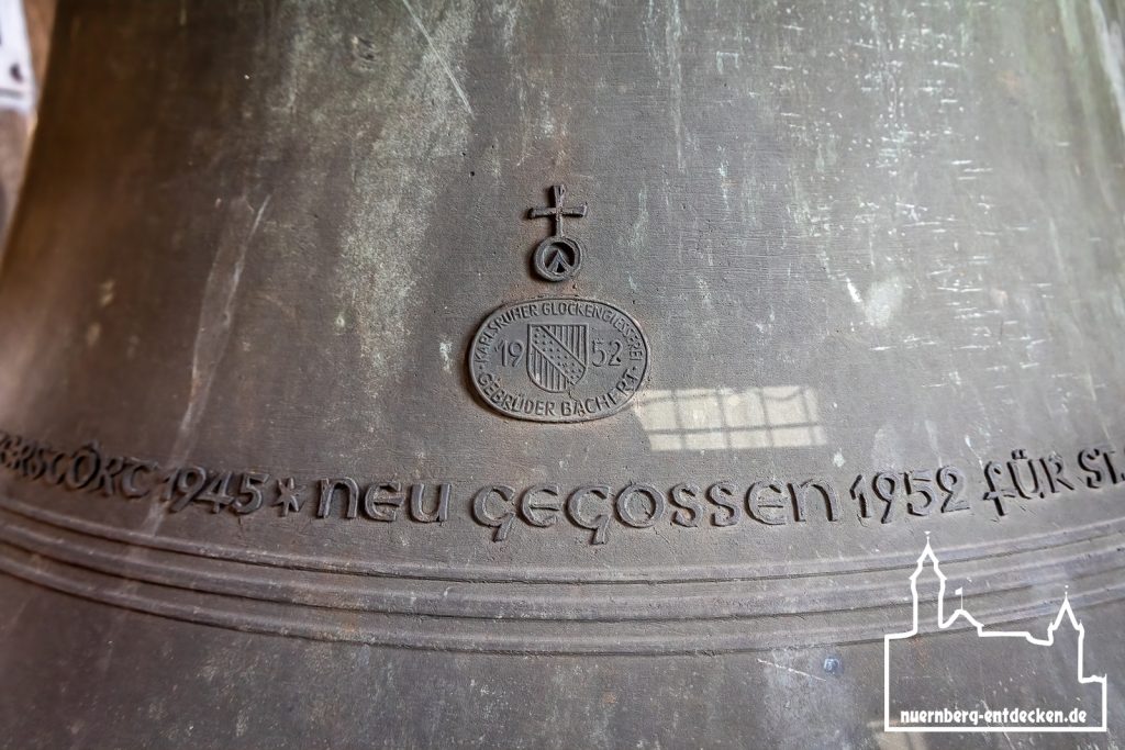 Die Glocke des Nordturms -zerstört 1945 - Neu gegossen 1952 - Foto: Ardan Füßmann