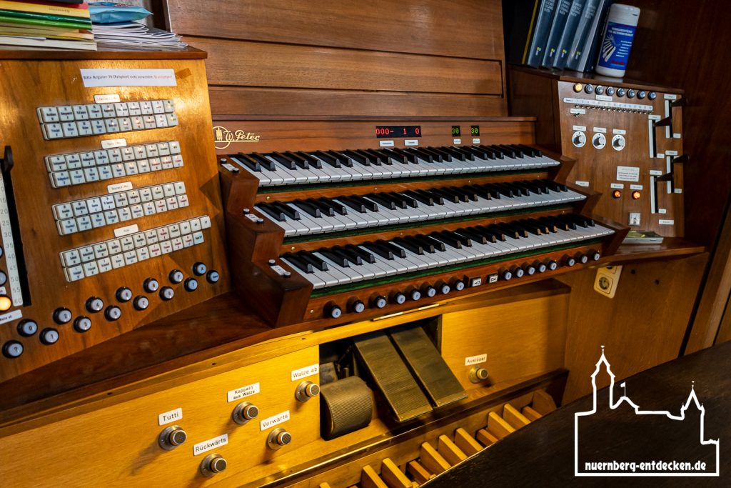 Orgel der Sebalduskirche in Nürnberg