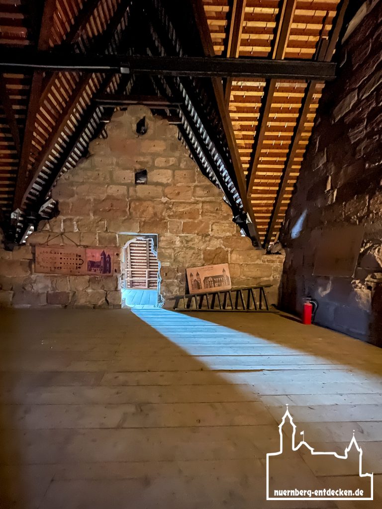 Dachboden in der Sebalduskirche Nürnberg