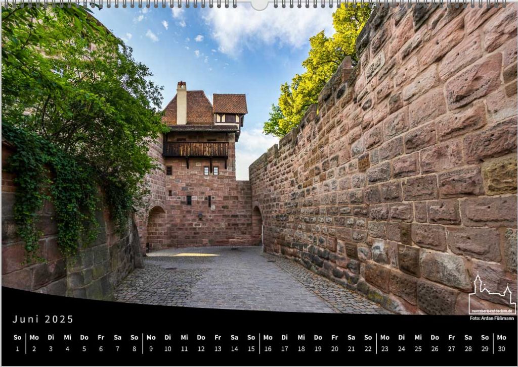 Monatsbild Juni - Kaiserburg Nürnberg