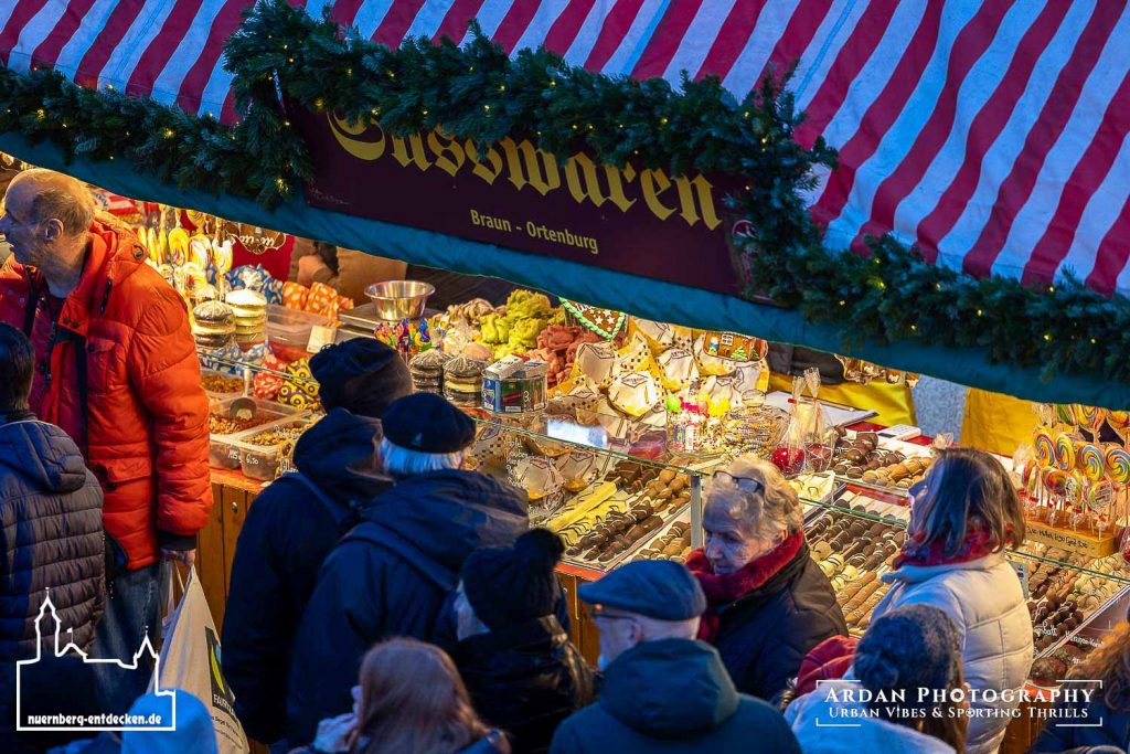 Impressionen des Nürnberger Christkindlesmarkts 2025. Foto: Ardan Füßmann