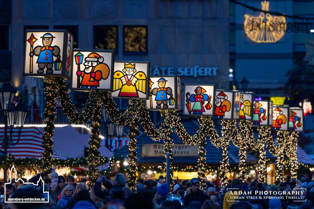 Impressionen des Nürnberger Christkindlesmarkts 2025. Foto: Ardan Füßmann