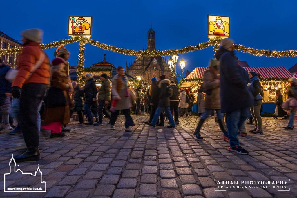 Impressionen des Nürnberger Christkindlesmarkts 2025. Foto: Ardan Füßmann